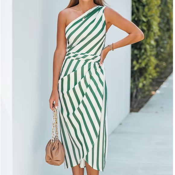 hsn midi dresses Delphine Organic Cotton Midi Dress - 8